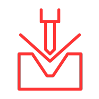 precision metal forming icon